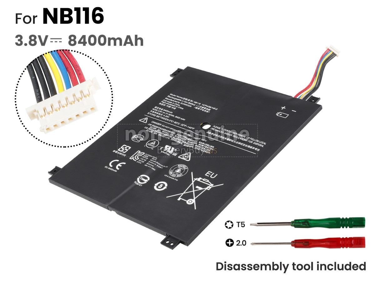 battery for Lenovo IdeaPad 100S-11IBY-80R2003XUS