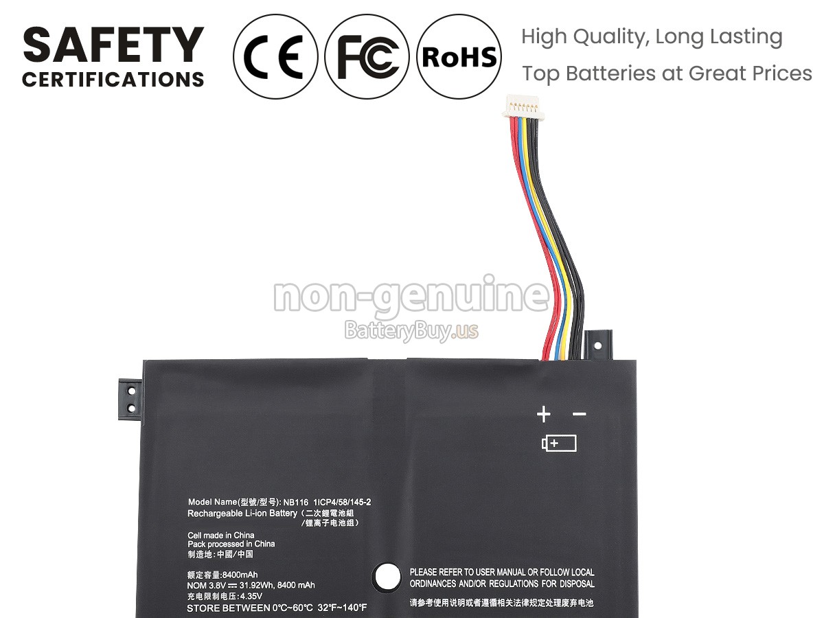 battery for Lenovo IdeaPad 100S-11IBY-80R2003XUS