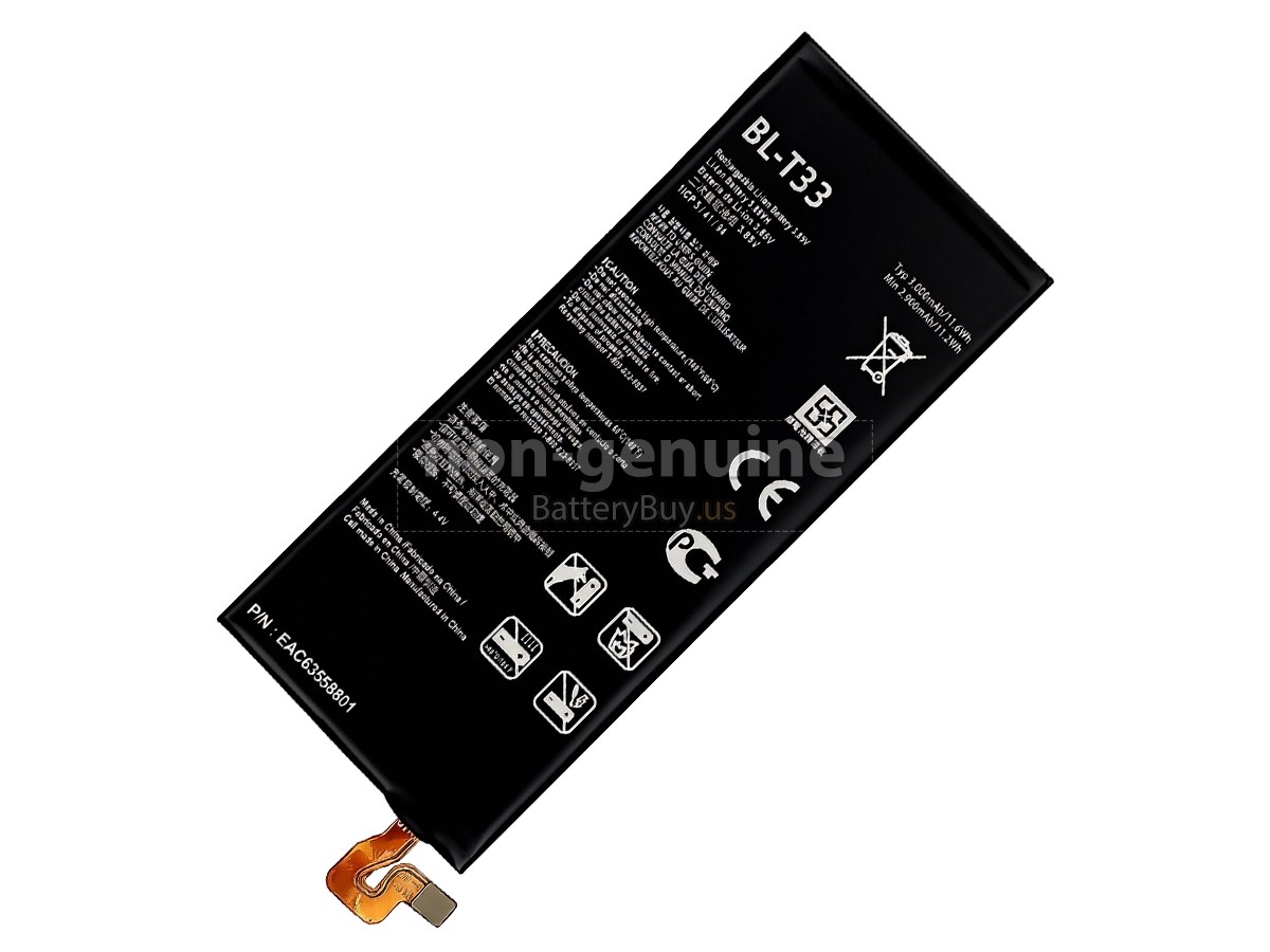 battery for LG BL-T33