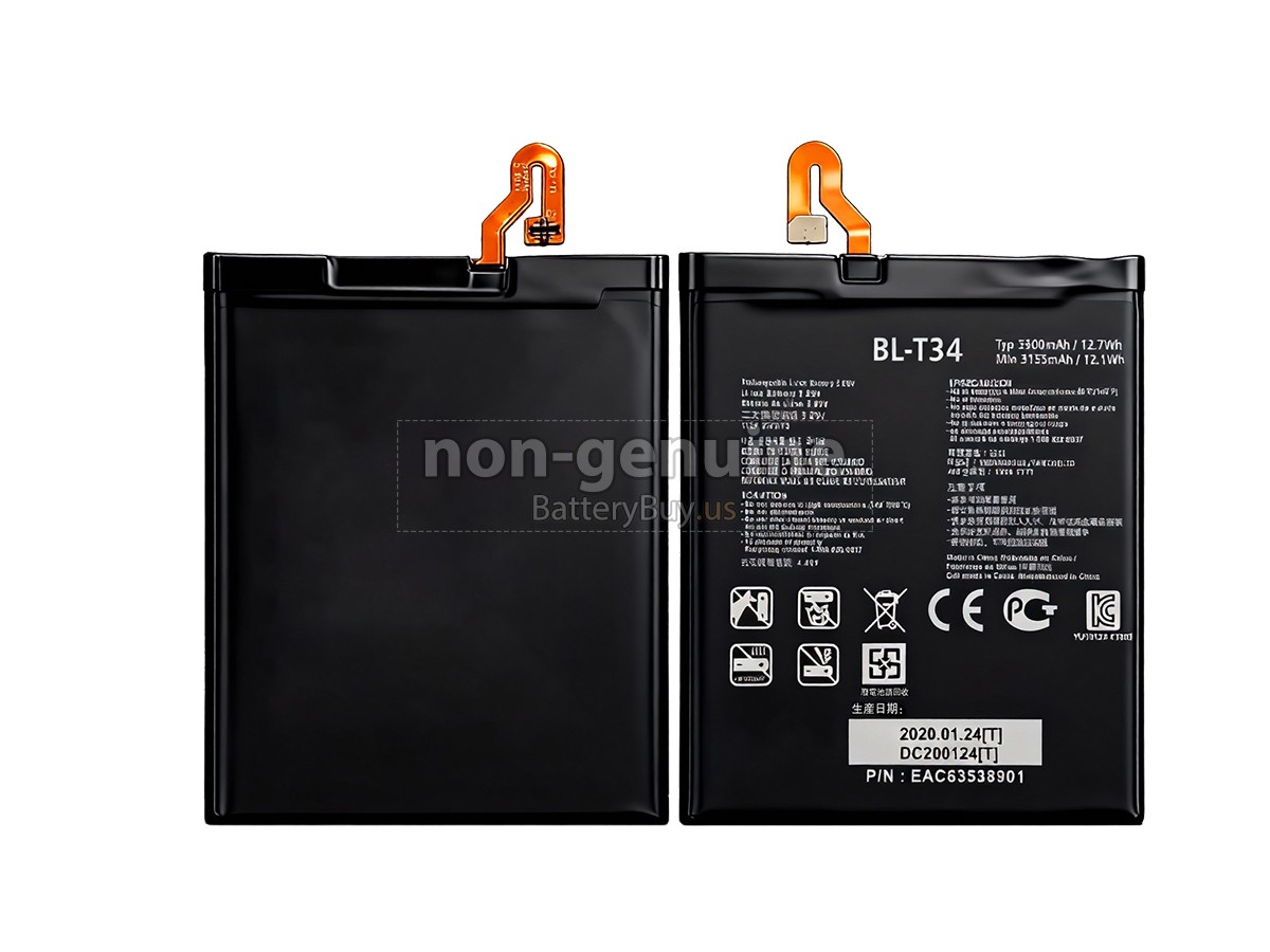 battery for LG BL-T34