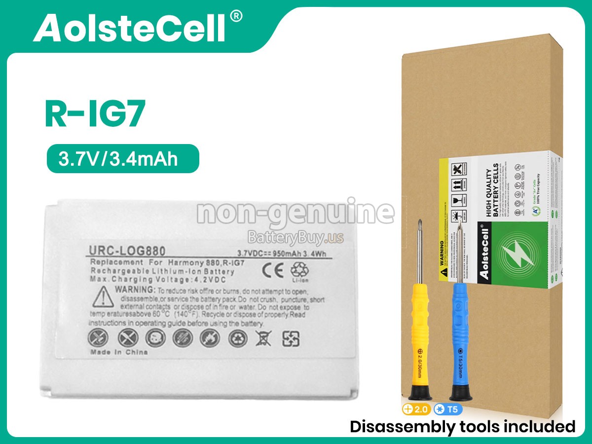 battery for Logitech HARMONY 900 PRO