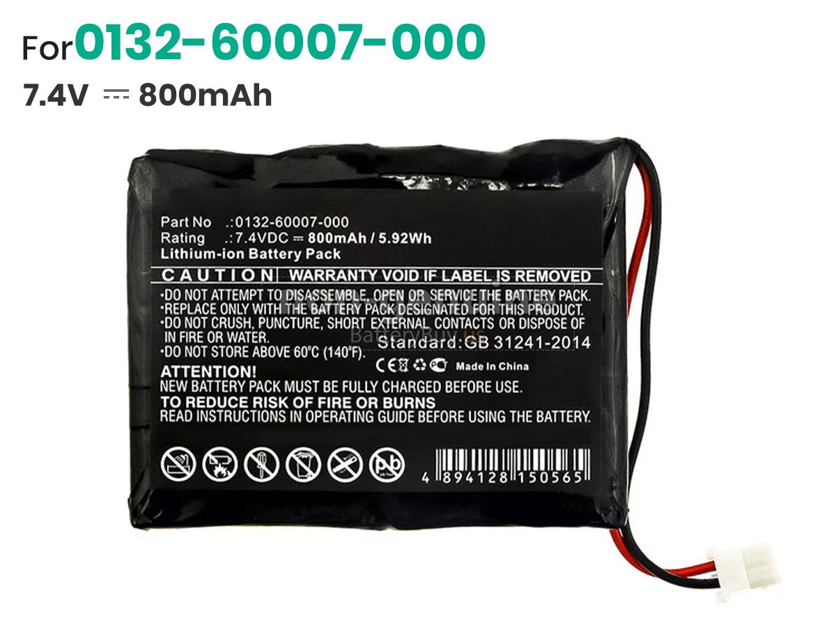 battery for Mediaid 0132-60007-000