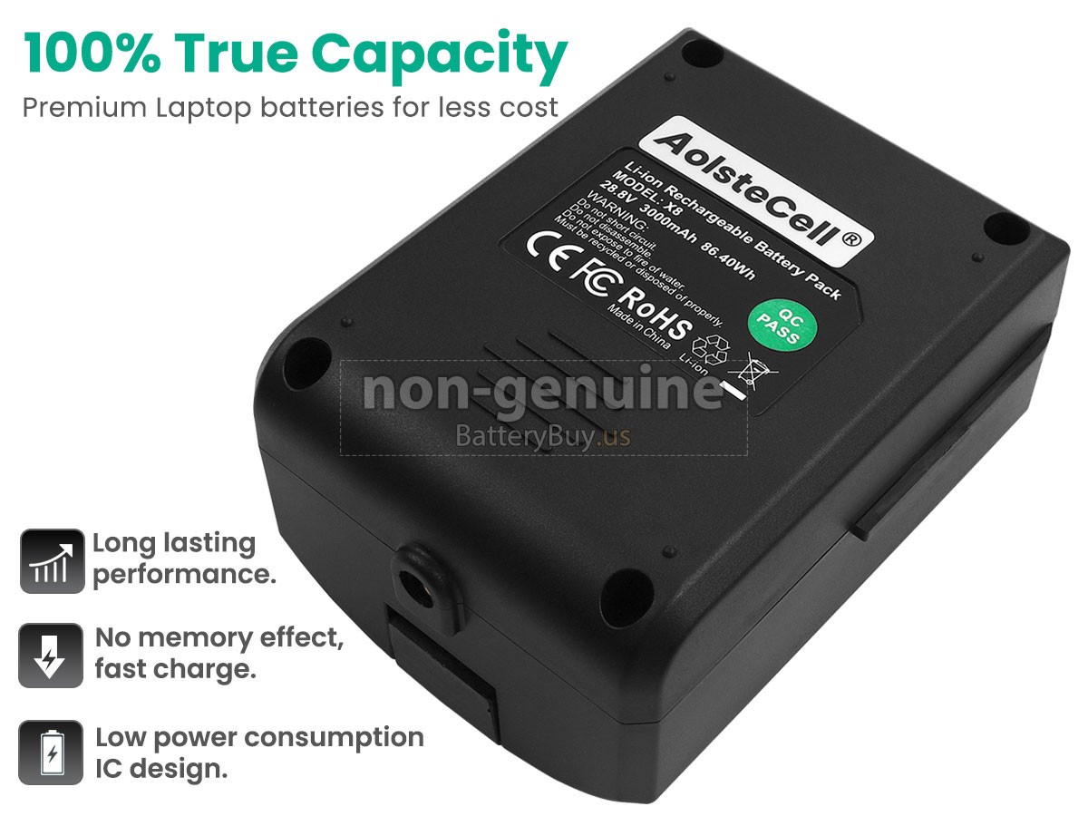 battery for Moosoo TMA T150