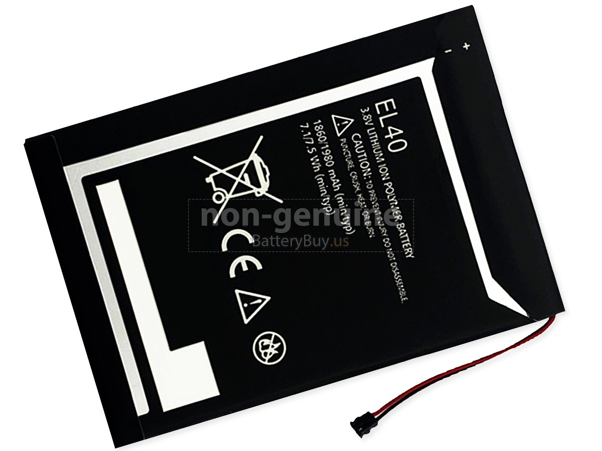 battery for Motorola EL40