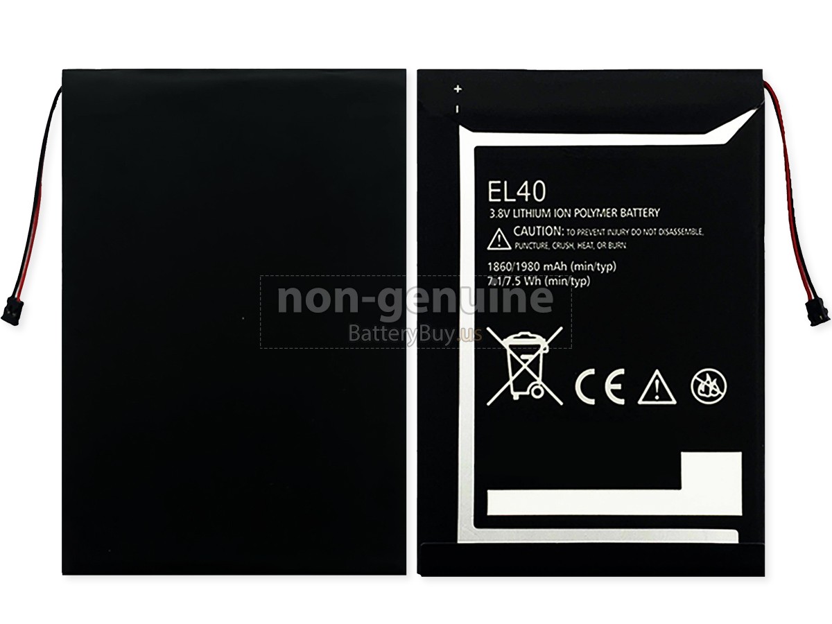 battery for Motorola EL40