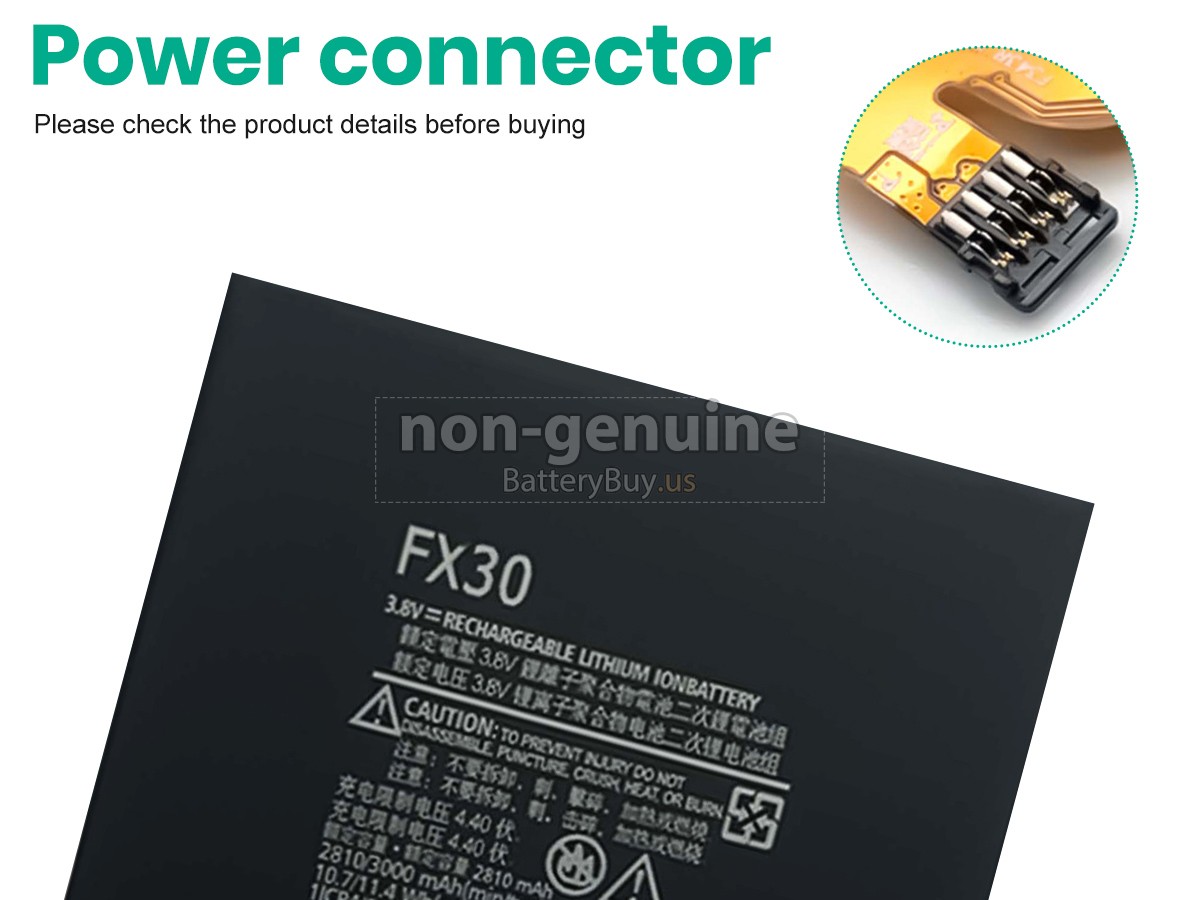 battery for Motorola FX30