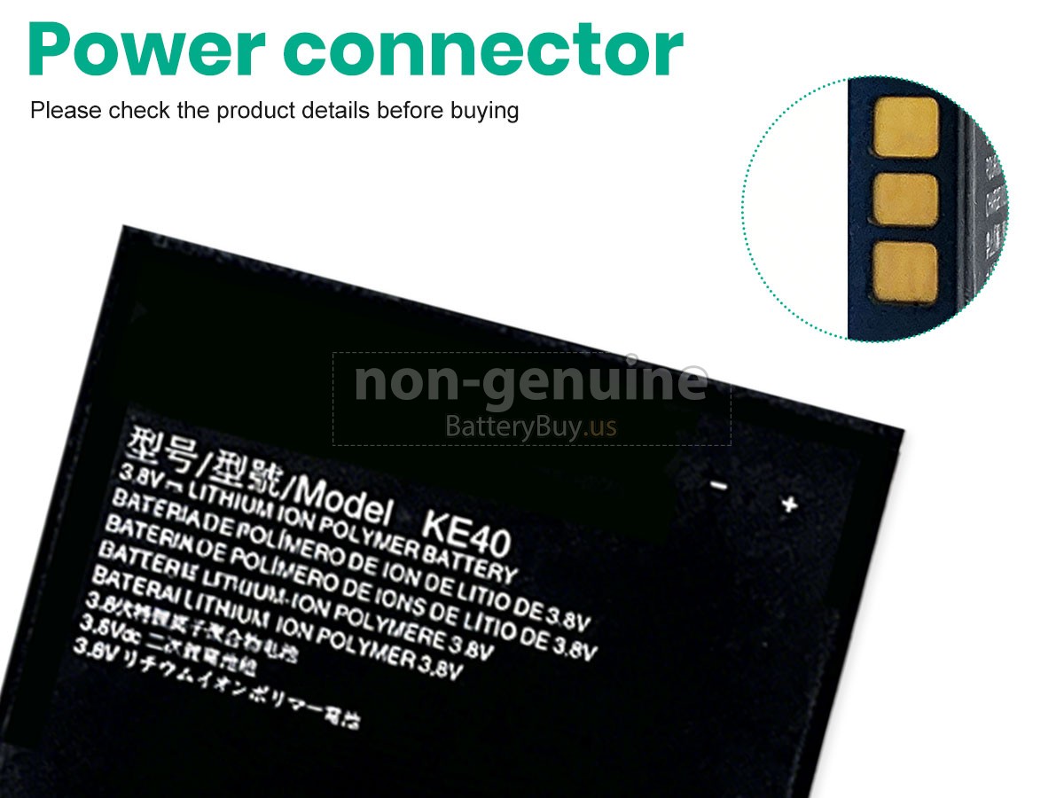 battery for Motorola KE40