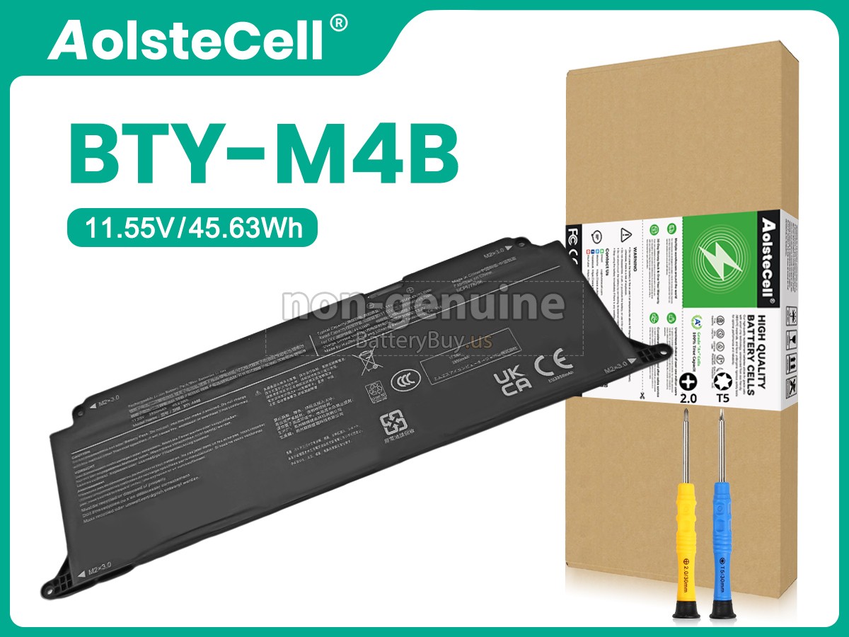 battery for MSI BTY-M4B