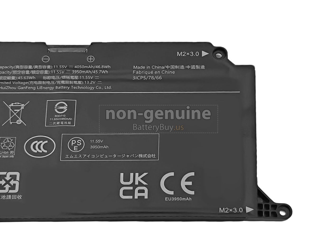 battery for MSI BTY-M4B