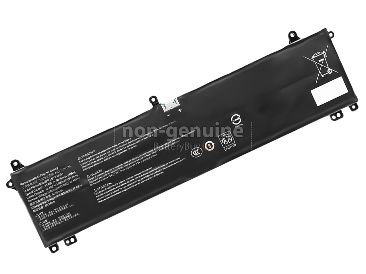 battery for MSI BTY-M591