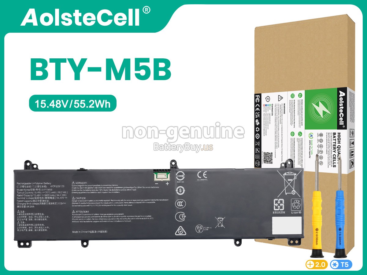 battery for MSI CYBORG A15 AI B2HW