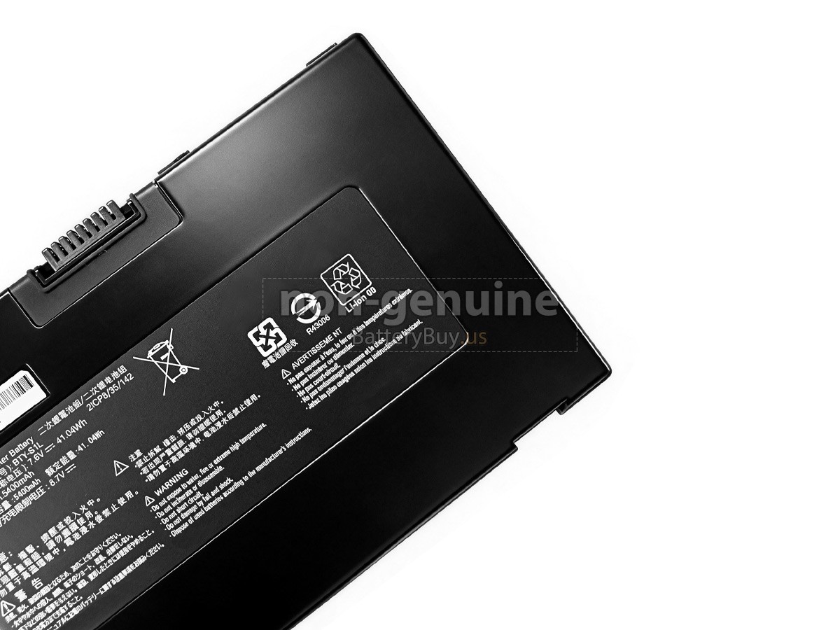 battery for MSI BTY-S1L