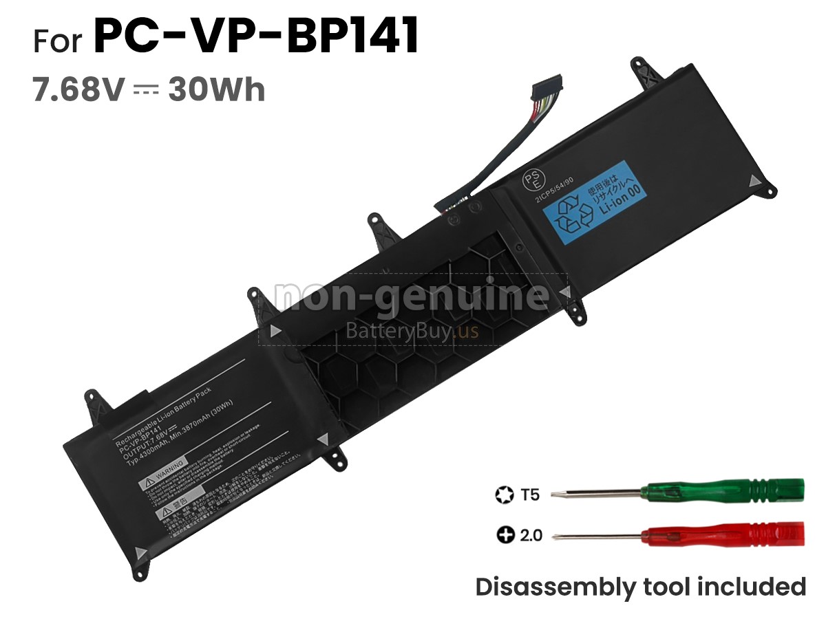 battery for NEC PC-VP-BP141(2ICP5/54/90)