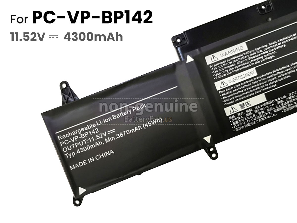 battery for NEC PC-VP-BP142(3ICP5/54/90)