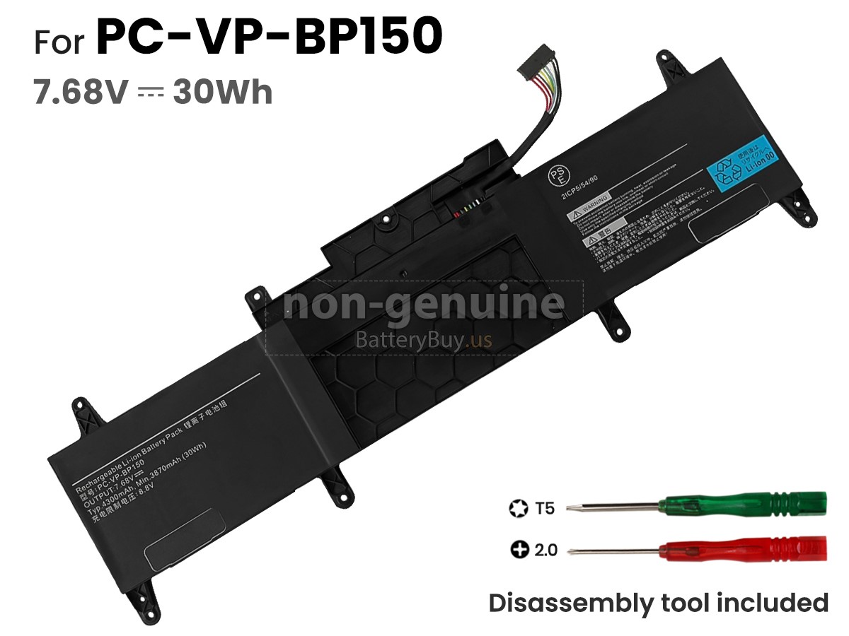 battery for NEC PC-VP-BP150(2ICP5/54/90)