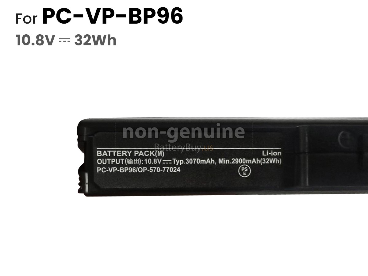 battery for NEC PC-VP-BP97