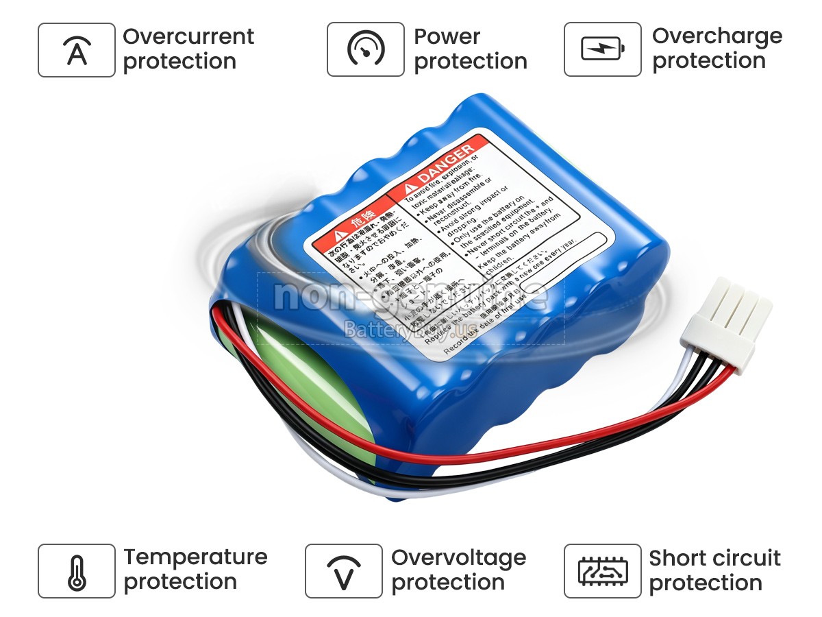 battery for Nihon Kohden BSM-2301C