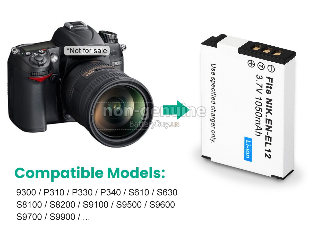 battery for Nikon S9500