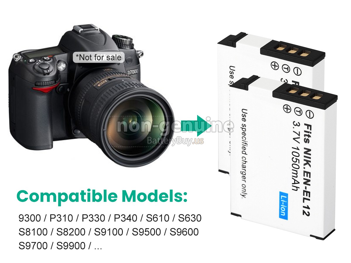 battery for Nikon S9500