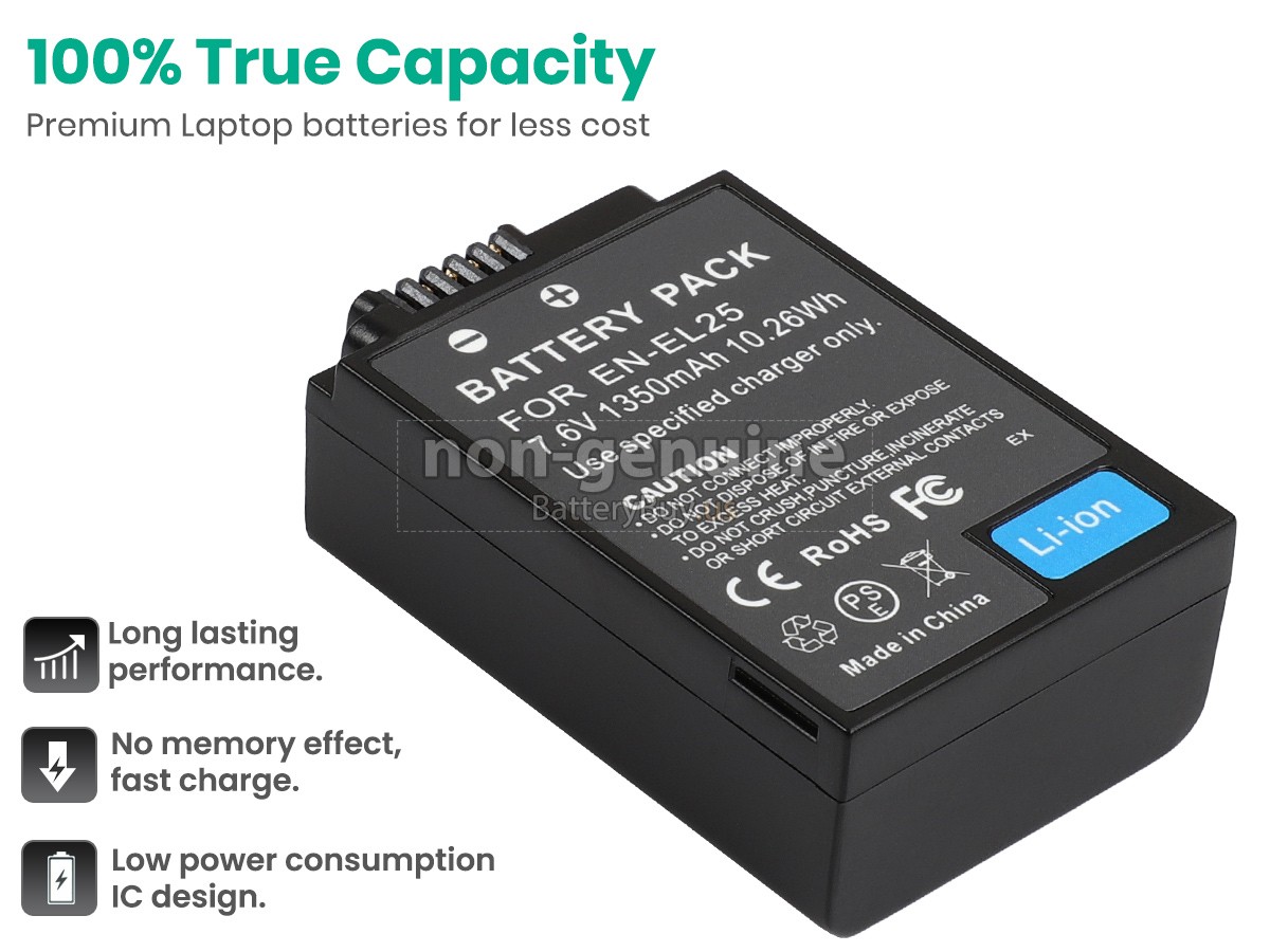 battery for Nikon ZFC