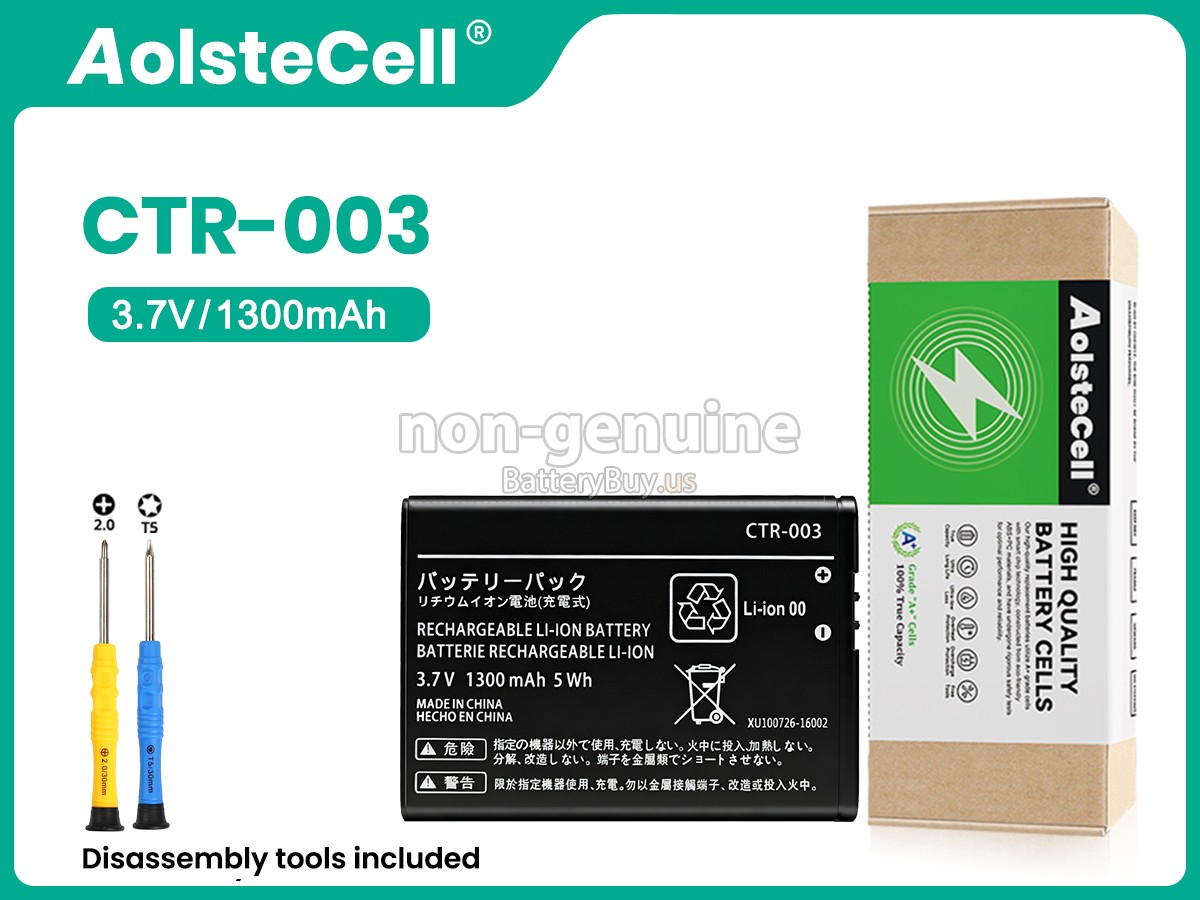 battery for Nintendo CTR-003