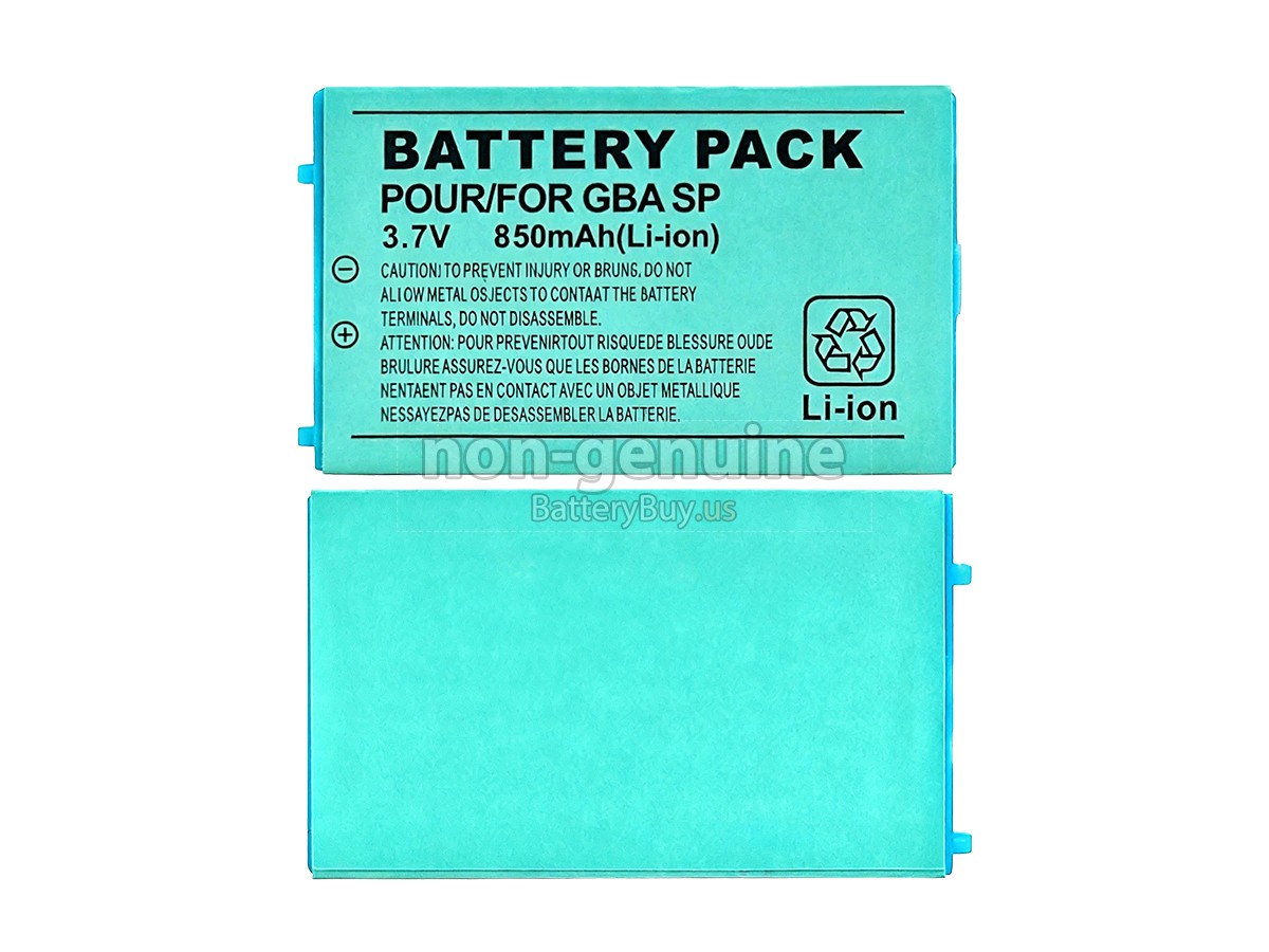 battery for Nintendo GBA-SP