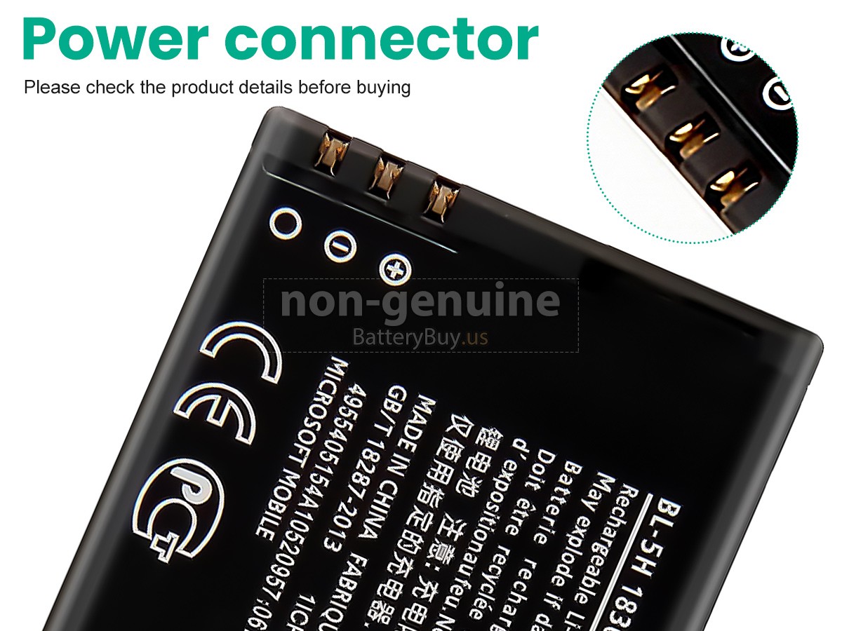 battery for Nokia BL-5H