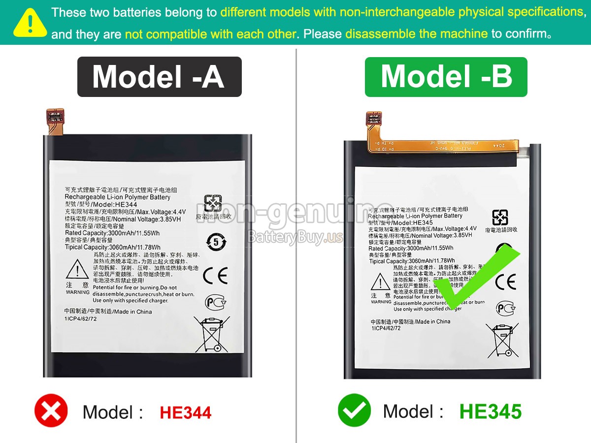 battery for Nokia 6(2018)