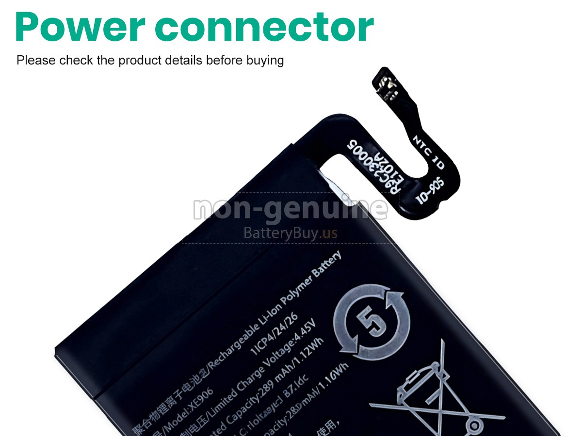 battery for Oppo WATCH 41MM