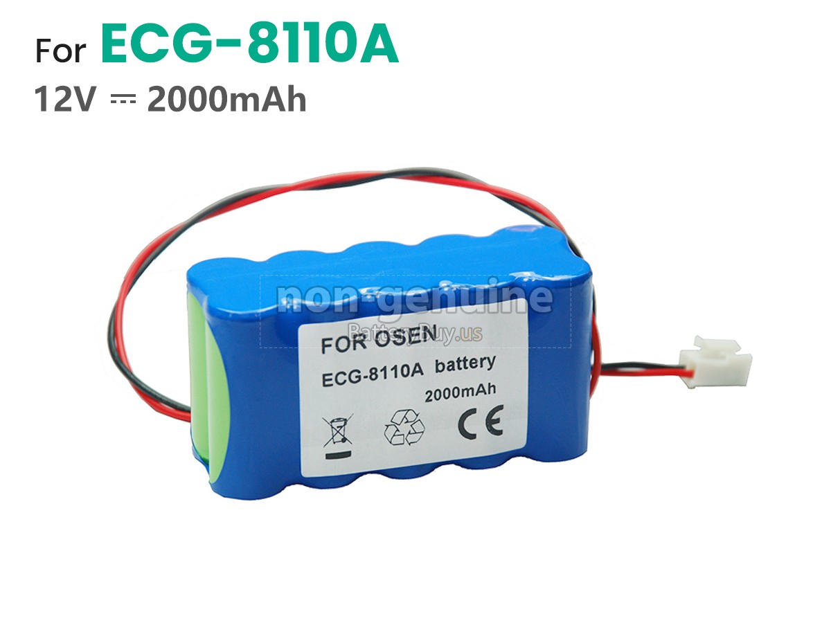 battery for OSEN ECG-8110 BAT