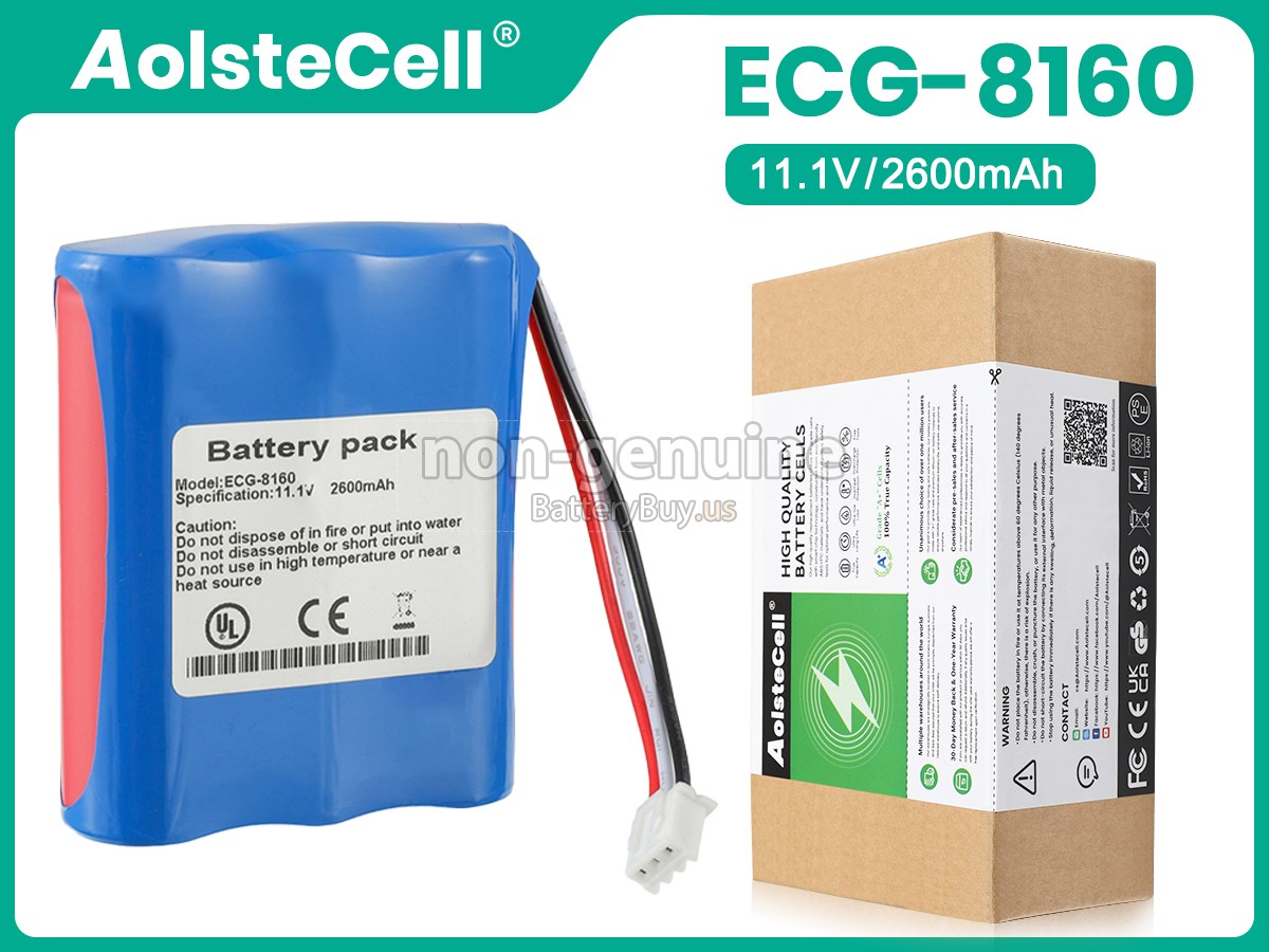 battery for OSEN SIX CHANNEL ECG-8160