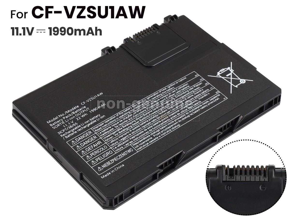 battery for Panasonic CF-33 TOUGHBOOK
