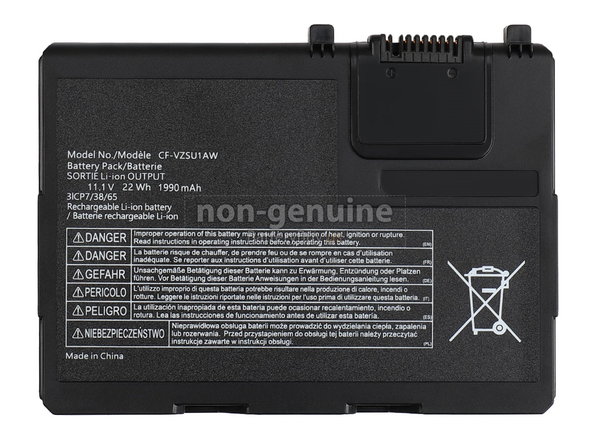 battery for Panasonic CF-33 TOUGHBOOK