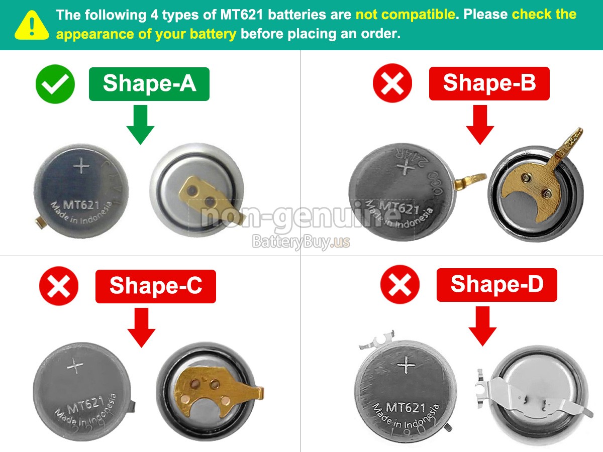 battery for Panasonic MT621