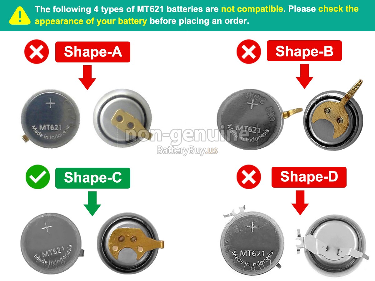 battery for Panasonic MT621