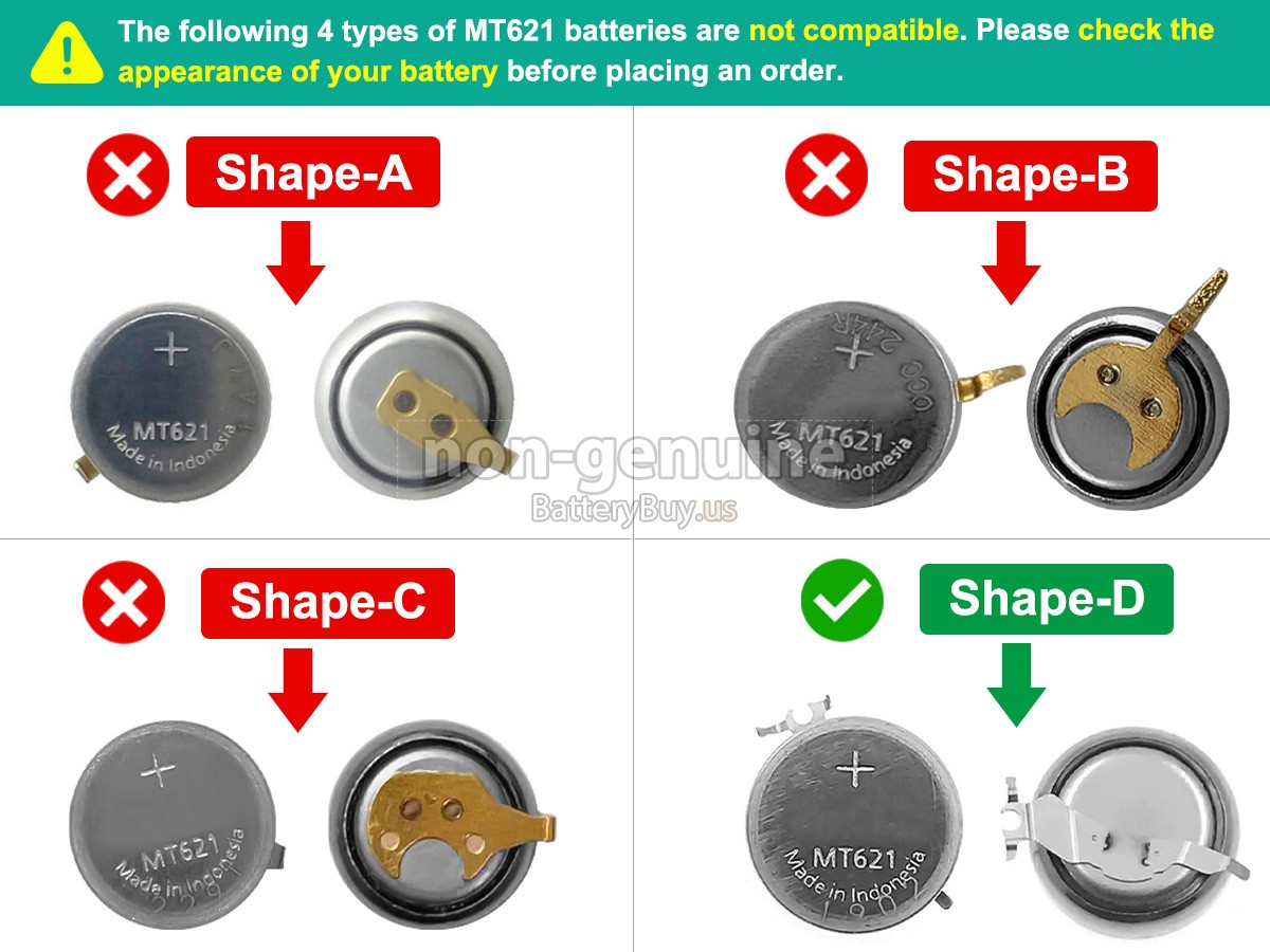 battery for Panasonic MT621