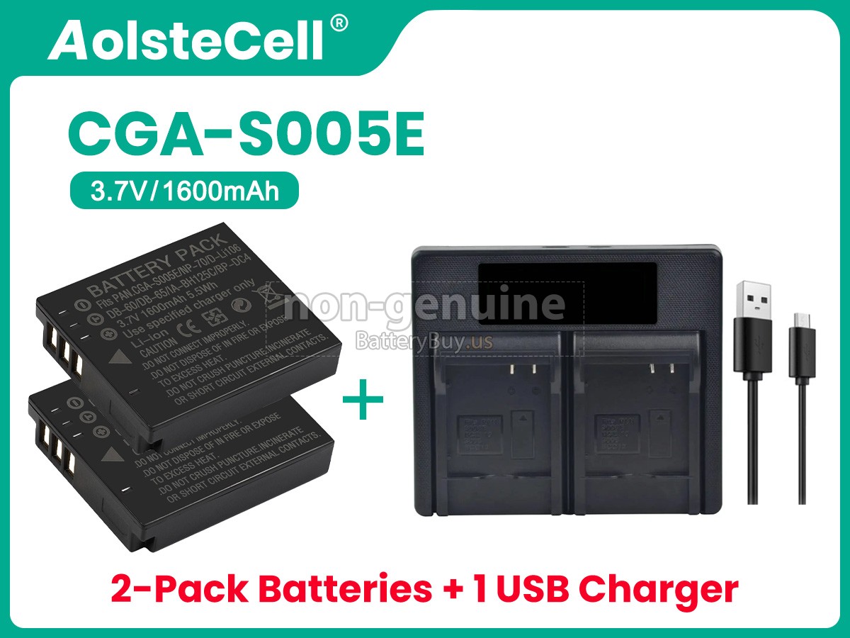 battery for Panasonic DMC-FS1