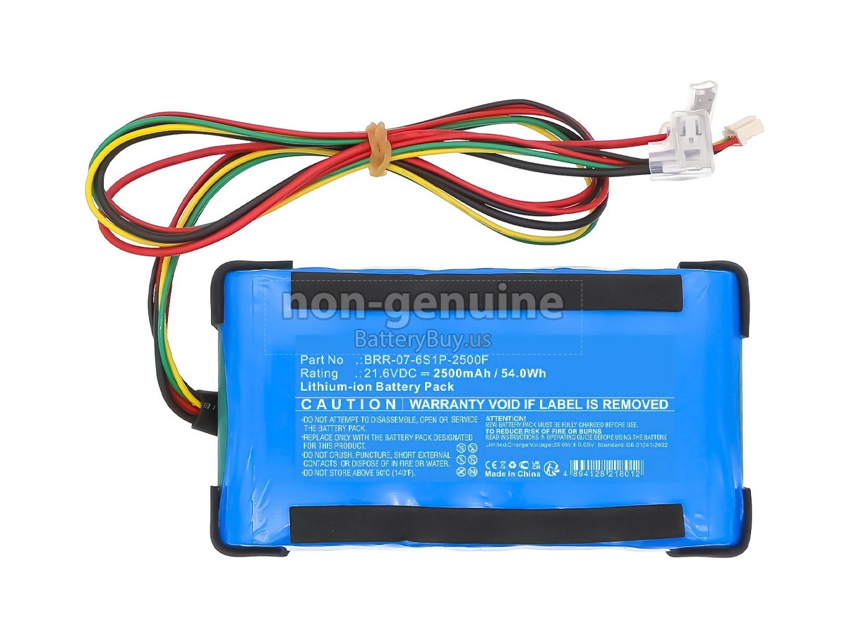 battery for Roborock BRR-07-6S1P-2500F