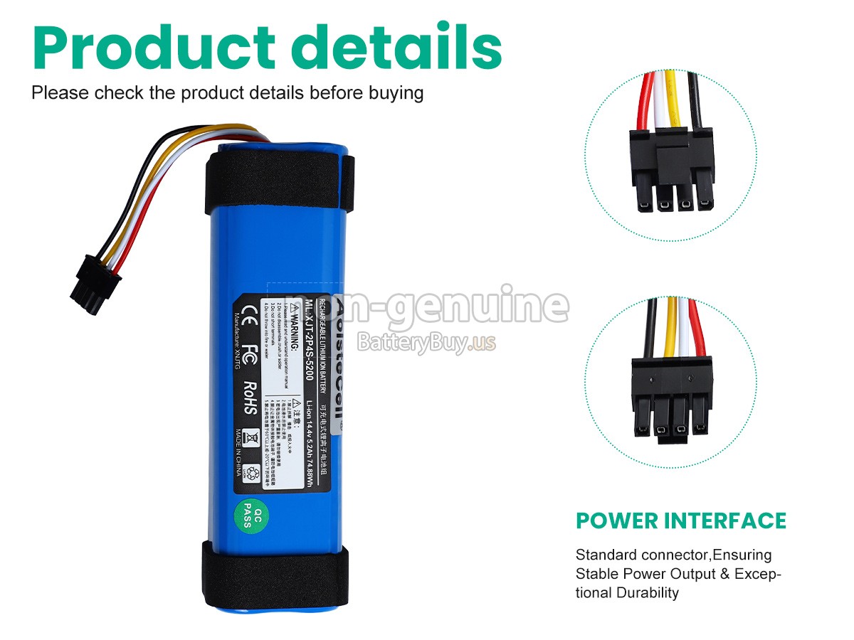 battery for Roborock P10 PRO