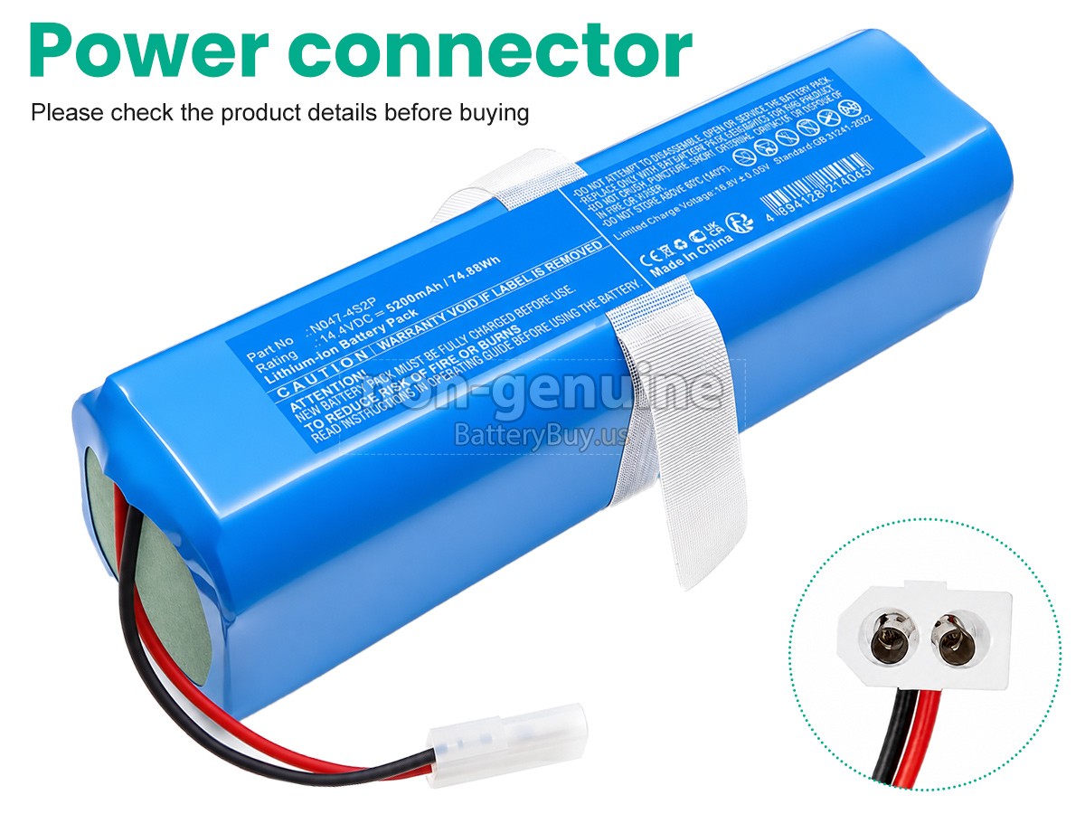 battery for Rowenta N047-4S2P