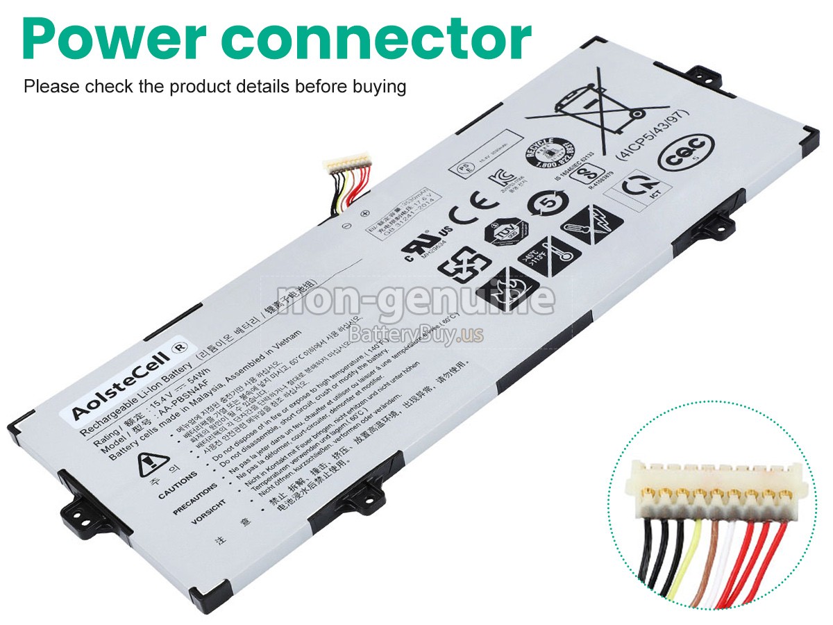 battery for Samsung NT930SBE-K28A