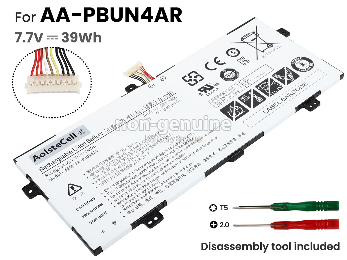 battery for Samsung NP940X3L-K02