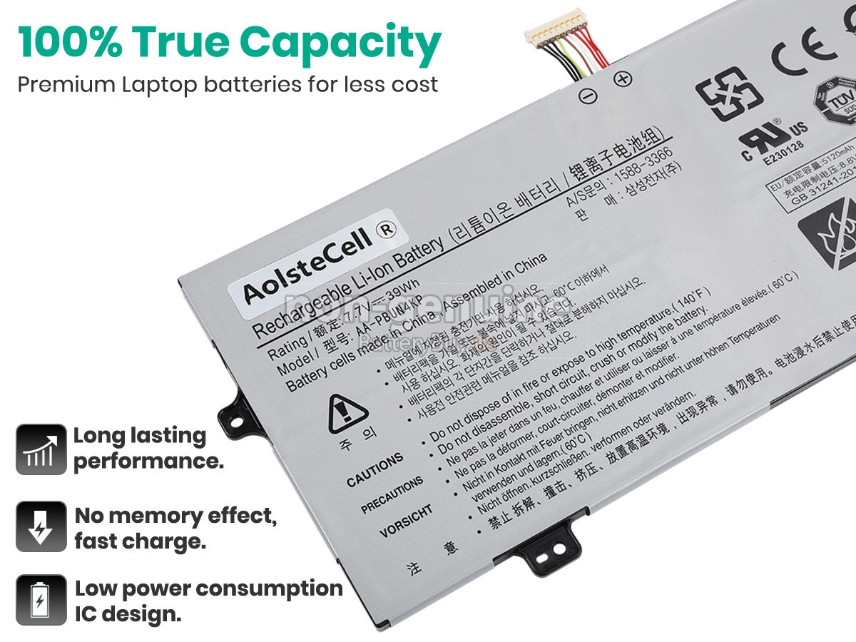battery for Samsung NT930QBV-A38A