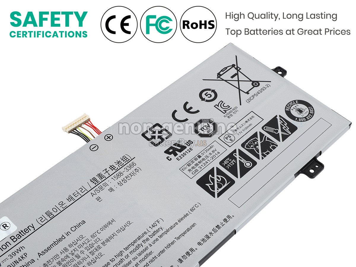 battery for Samsung NT930QBV-A38A