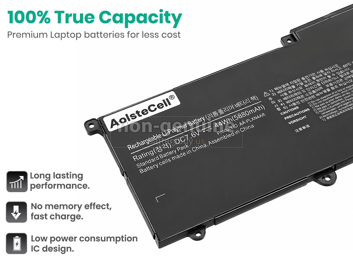 battery for Samsung NP900X3E-A02MX