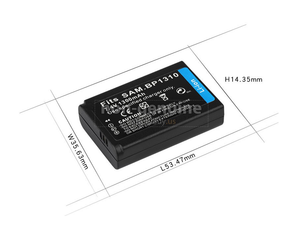 battery for Samsung NX11