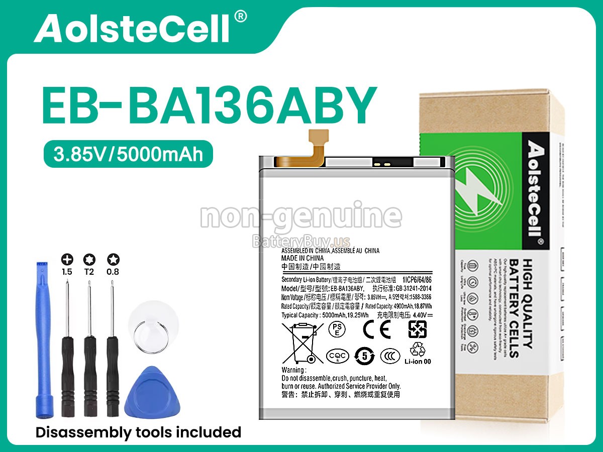battery for Samsung EB-BA136ABY