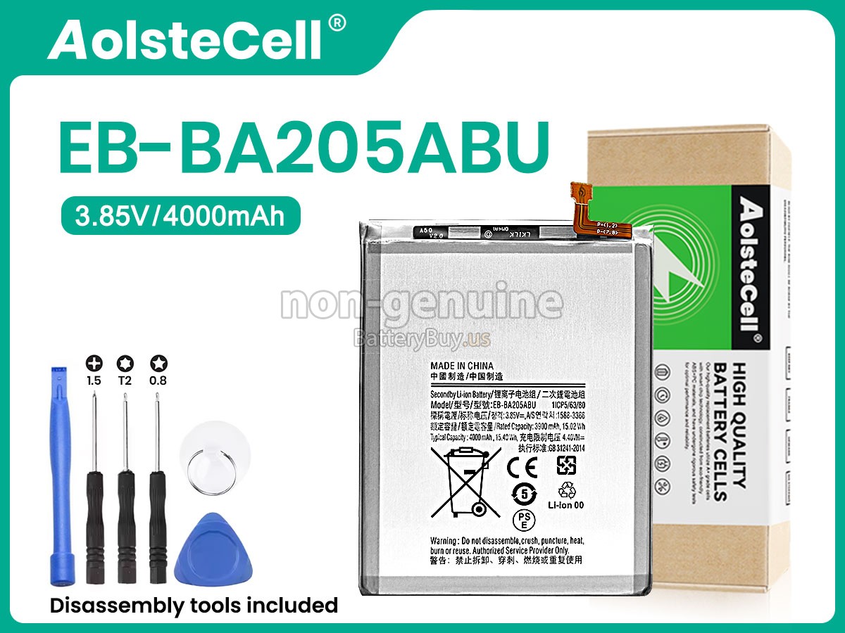 battery for Samsung EB-BA205ABU