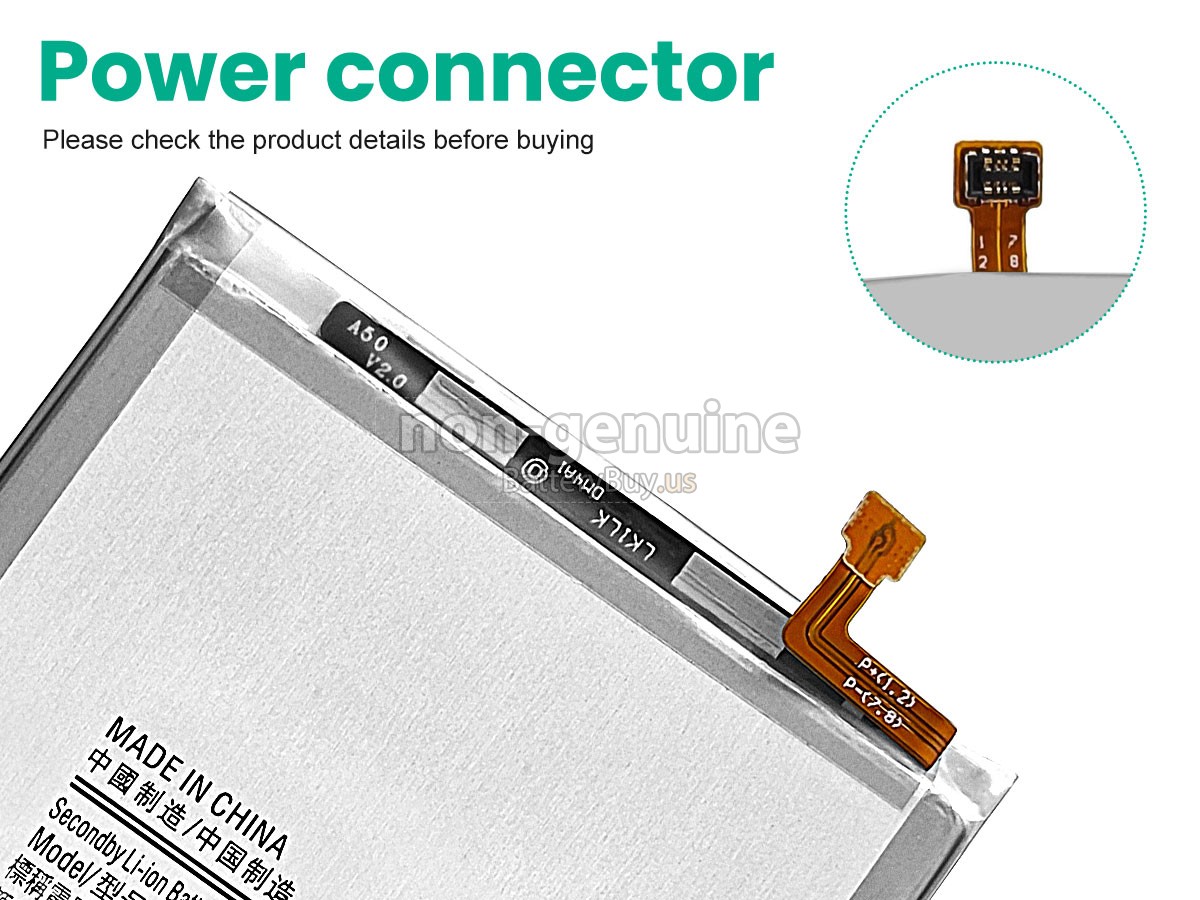 battery for Samsung EB-BA205ABU