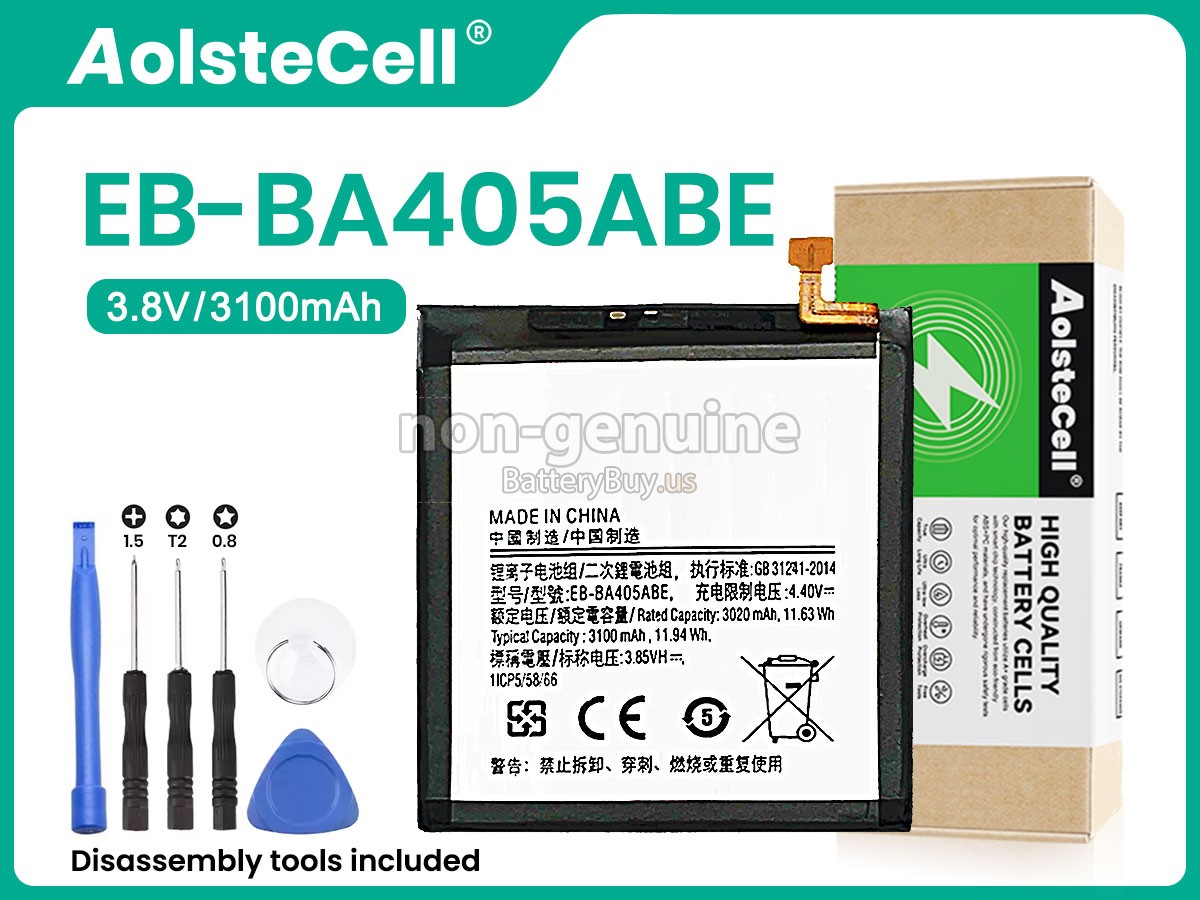 battery for Samsung EB-BA405ABE